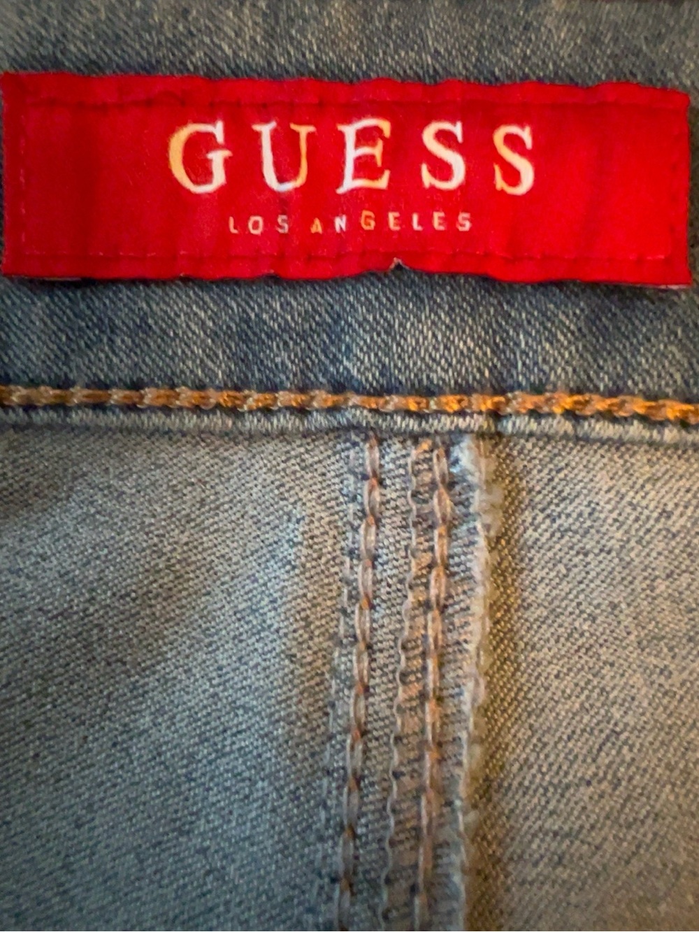 NWT GUESS Ultra High Rise Skinny Jeans 28 Light Wash Stretch Denim - Picture 4 of 10